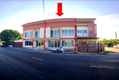 Shophouses for sale Muang Nakhon Ratchasima Nakhon Ratchasima : อาคารพาณิชย์ 80.8 square meter Nakhon Ratchasima Muang Nakhon Ratchasima Cho Ho for 1864000 THB