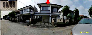 Twin houses for sale Asia industrial estate suvarnabhumi : บ้านแฝด 140.4 square meter Chachoengsao Muang Chachoengsao Khlong Luang Phaeng for 1890000 THB