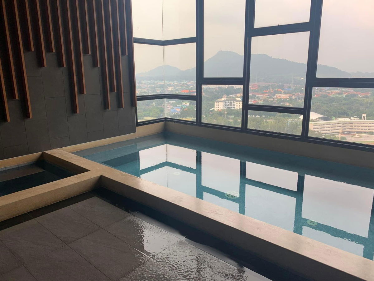 picture UK01-336 PLUS Condo Sriracha for rent: 1 bedroom, 33 sq m. | 10th floor, ready to move in, in the heart of Sriracha, rent only 8,000 baht / month. - 10/10