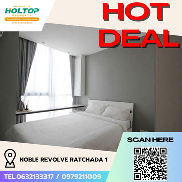 #R5708 🎉 140868 Condo for rent Noble Revolve Ratchada 1