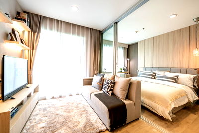 Condos for rent Muang Thong Thanee : ✨2-Bedroom Condo for Rent, Ready to Move in at Niche Mono Chaengwattana Fully furnished, brand-new unit, great location.
