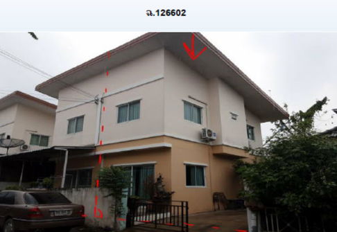 บ้านแฝด 106 square meter Chonburi Si Racha Bo Win for 1480000 THB