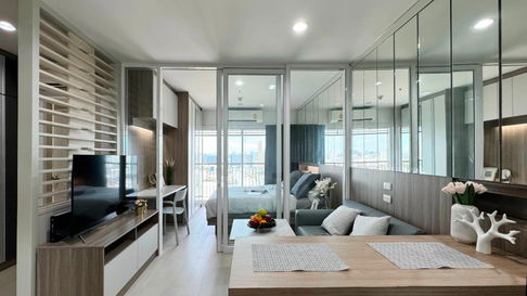 WS2255 🏙 ให้เช่า คอนโด Sym วิภา-ลาดพร้าว ใกล้ BTS หมอชิต และ MRT หมอชิต เพียง 16,000 บาท/เดือน