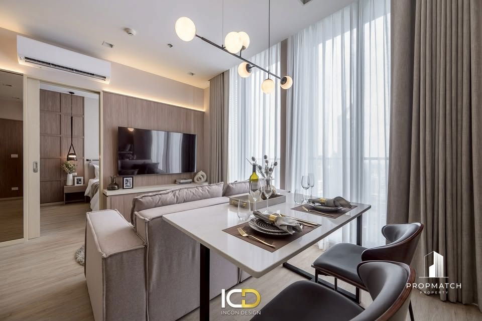 รูป ✨Flash Deal ✨ Noble State 39 ( 2Bed 2Bath 60 SQM.) แต่งครบพร้อมอยู่ !! เพียง 65,000 บาทต่อเดือน Tel.0981315848 @propmatch - รูปที่ 9/15