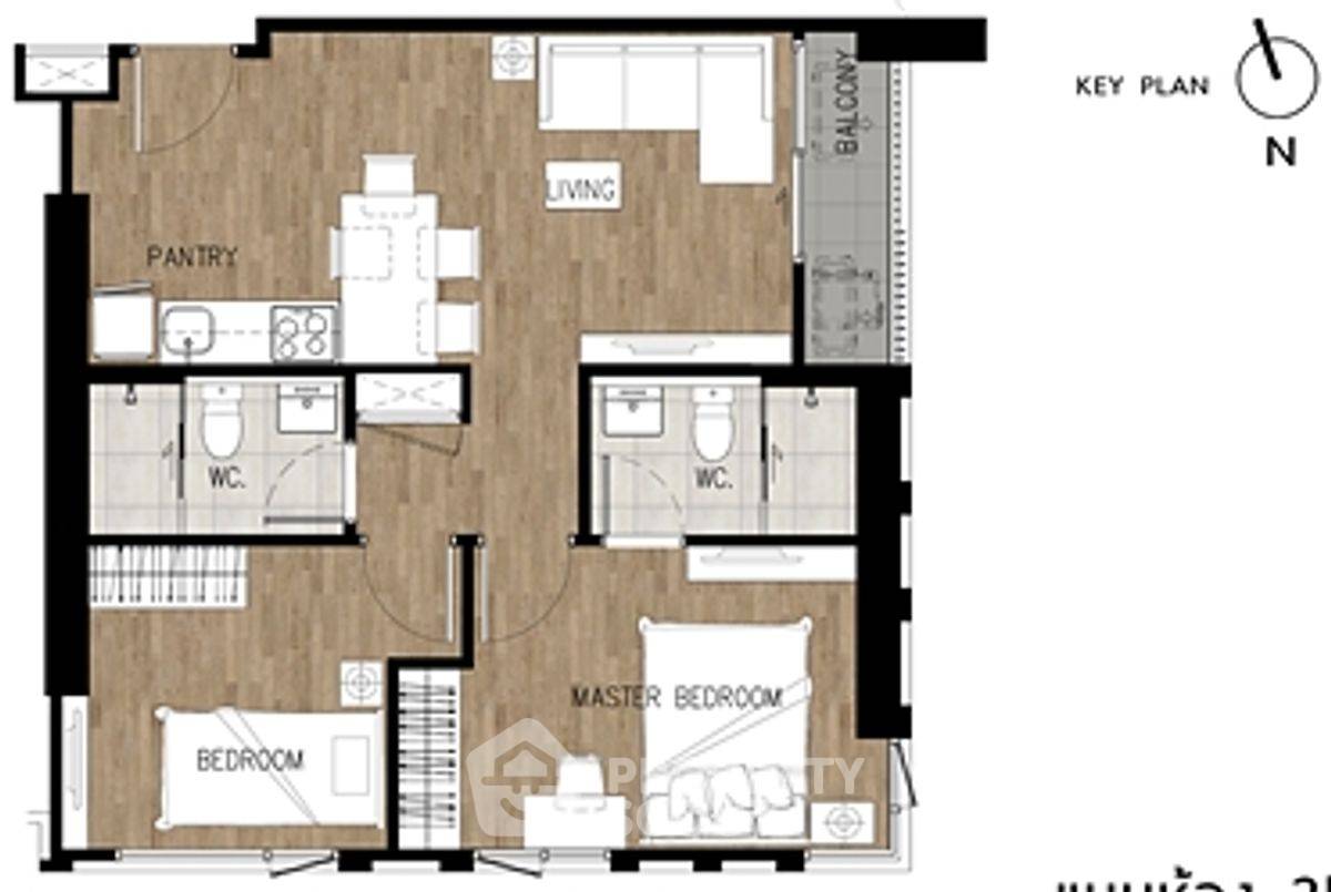 picture 2-BR Condo at The Tree Sukhumvit 71-Ekamai near ARL Ramkhamhaeng (ID 2253615) - 10/10