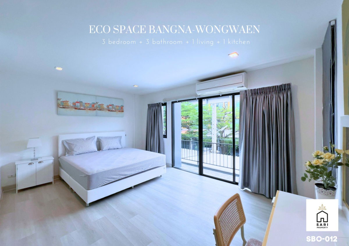 picture 3-story townhome ,corner unit next to garden, near Mega-Bangna, Newly renovated, - 2/13