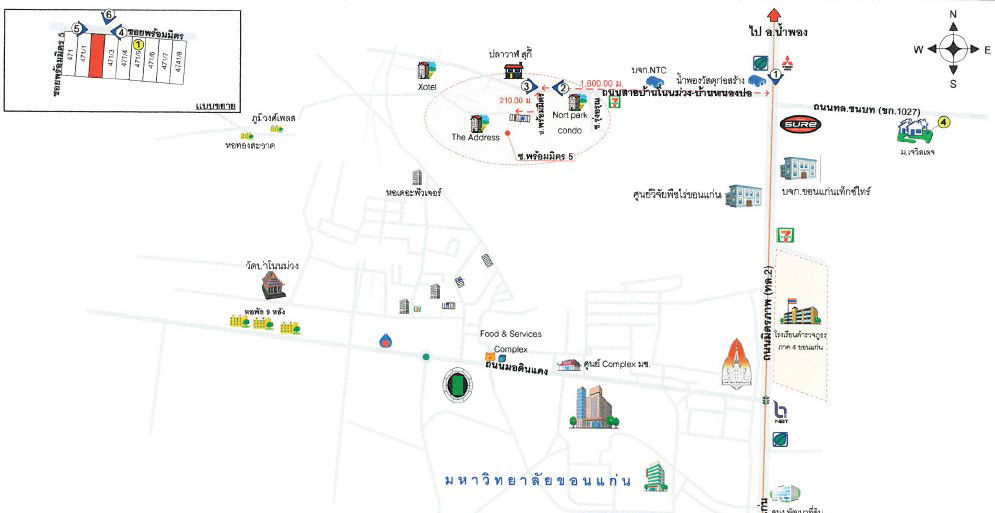 picture อาคารพาณิชย์ 90.8 square meter Khon Kaen Muang Khon Kaen Sila for 2280000 THB - 4/4