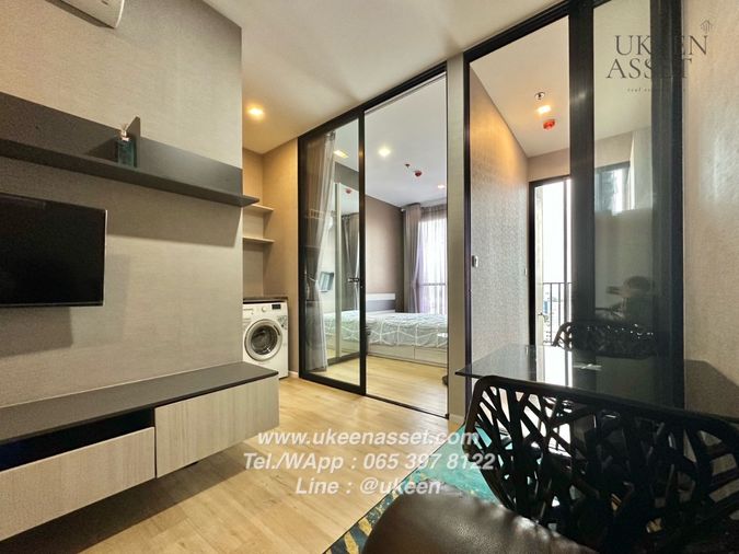 UK01-337 Condo for rent: Notting Hill Sriracha, opposite Kasetsart University, Sriracha, 1 bedroom, 27 sq m. | Ready to move in! Rent 8,000 baht/month