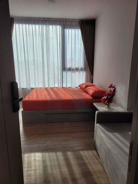 For rent, Modiz Raiham Ramkhamhaeng STUDIO, 9th floor, near MRT RAMKHAMHAENG.