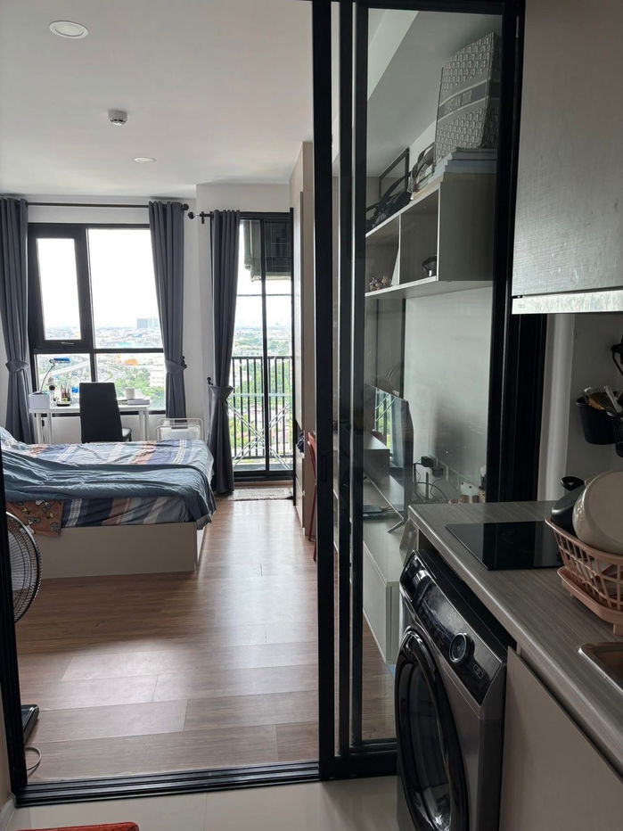 รูป ให้เช่า 𝗧𝗵𝗲 𝗢𝗿𝗶𝗴𝗶𝗻 𝗥𝗮𝗺 𝟮𝟬𝟵 𝗜𝗻𝘁𝗲𝗿𝗰𝗵𝗮𝗻𝗴𝗲 🏡 𝟴,𝟬𝟬𝟬 มีเครื่องซักผ้า‼️#ตอบแชทไว 🔥🔥  รหัส M1393 - รูปที่ 3/9