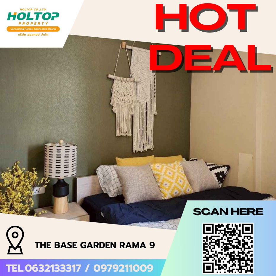 picture #R5709  🎉 140868 Condo for rent THE BASE Garden Rama 9 - 1/10