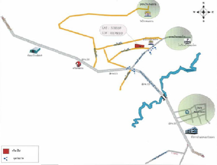 picture LAND 2520 Sq.w. Nong Bua Rawae Chaiyaphum Price on request - 2/3