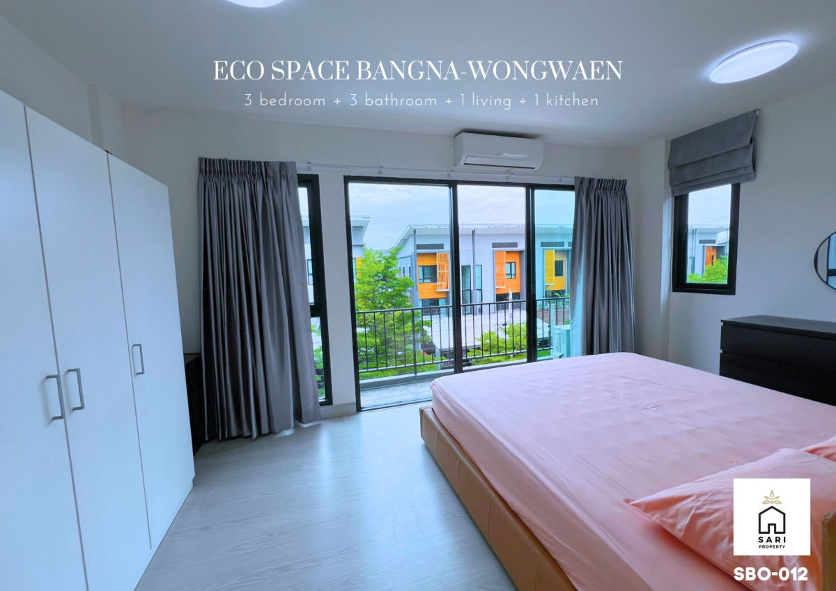 picture 3-story townhome ,corner unit next to garden, near Mega-Bangna, Newly renovated, - 5/13