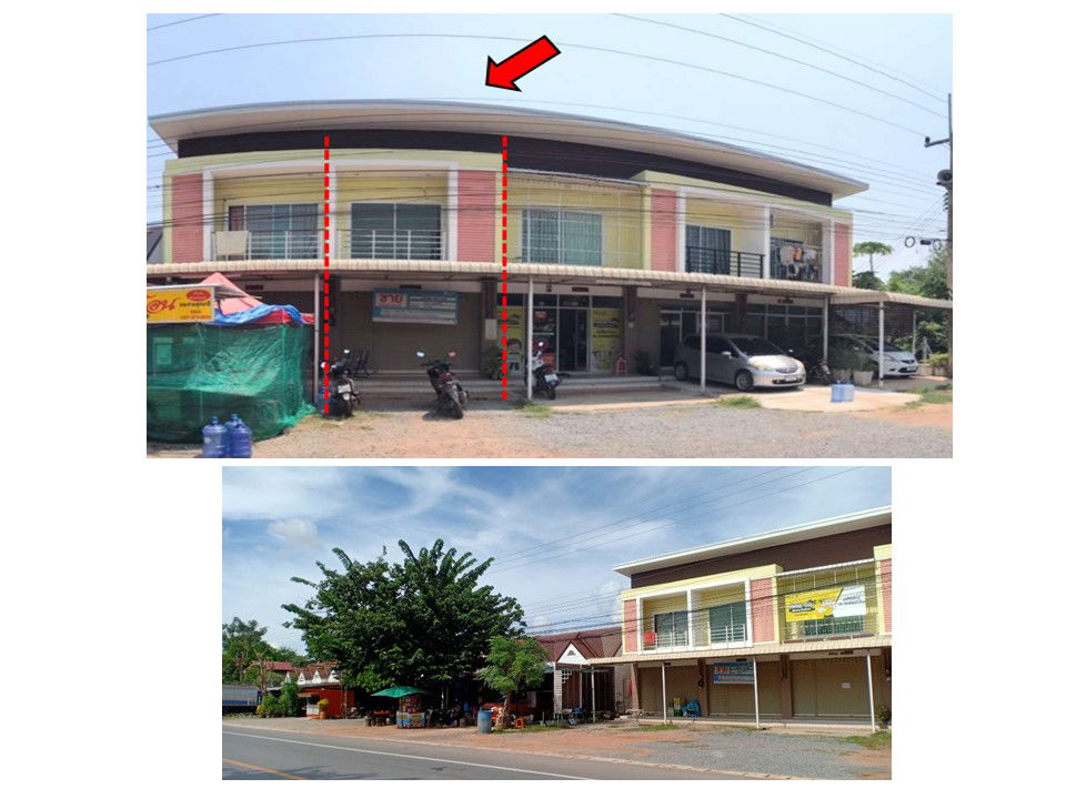 รูป อาคารพาณิชย์ เนื้อที่ทั้งหมด 72 ตารางเมตร 8/14 ตำบลโนนสูง อำเภอโนนสูง นครราชสีมา ราคา 1,313,000 บาท - รูปที่ 1/3