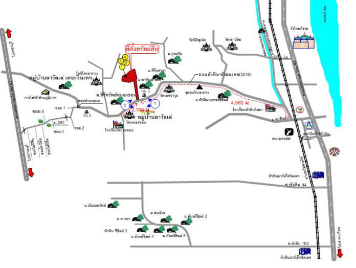 picture บ้านแฝด 150 square meter Prachaubkirikhan Hua Hin Hin Lek Fai for 1275000 THB - 2/2