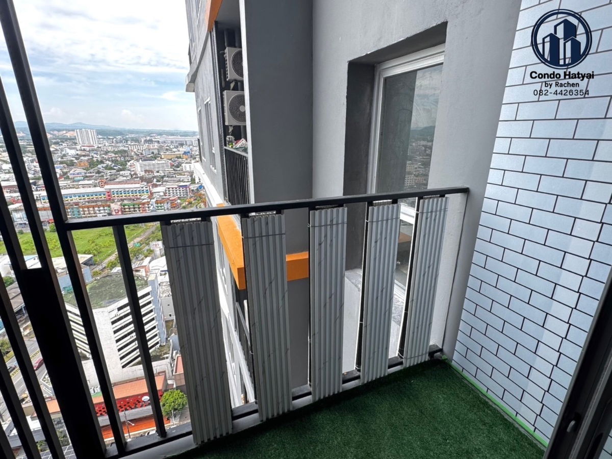 picture Plus Connect Hatyai, 1 bedroom, 26th floor, 35 sq m, beautifully decorated, ready to move in, 15,000 baht. - 13/29