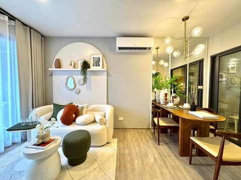 LTH12958 – Condo for Rent at Nia By Sansiri Size 51.41 sqm. 2 beds 2 baths Floor 15 Near BTS Prakanong ONLY 38K/month