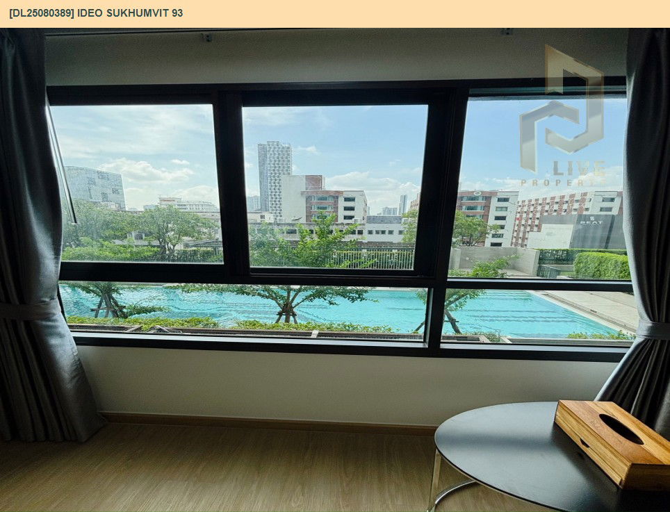 รูป DL25080389 ให้เช่าคอนโด ไอดีโอ สุขุมวิท 93  (IDEO Sukhumvit 93) ใกล้ BTS บางจาก พร้อมเข้าอยู่ โทรด่วน 0638692663 LineID @655ebbvc - รูปที่ 14/15