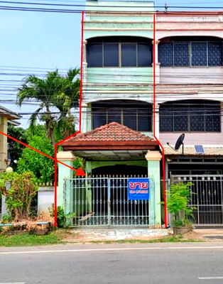 Shophouses for sale Maha Sarakham Rajabhat University : ตึกแถว 119.6 square meter Maha Sarakham Muang Maha Sarakham Talat for 1620000 THB