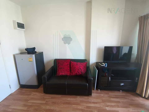 🔺 For Rent Condo LUMPINI VILLE PRANANGKLAO - RIVERVIEW Building ฺB1, Floor 8,1 bed room, Room size 25 sqm