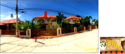 Houses for sale U-Tapao International Airport : บ้านเดี่ยว 512.8 square meter Rayong Ban Chang Phla for 5220000 THB