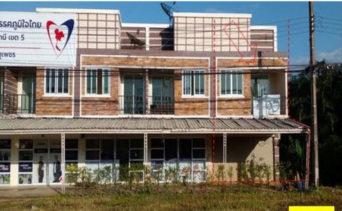 อาคารพาณิชย์ 81.6 square meter Surat Thani Phanom Phangkan for 1595000 THB