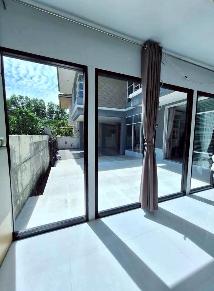 picture For rent: 2-storey detached house in a project, Khuan Lang location, 3 bedrooms, size 60 sq m. ● Rent 35,000 baht/month - 27/53