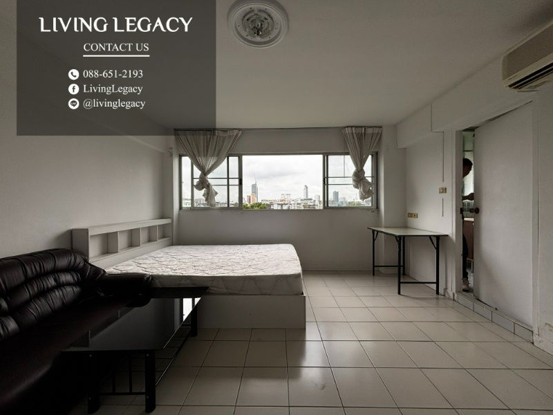 picture SK9KEX Condo For Rent Lumpini Center Happyland 25 Sq.M. Floor 6 Building C4 line id : @livinglegacy - 4/13