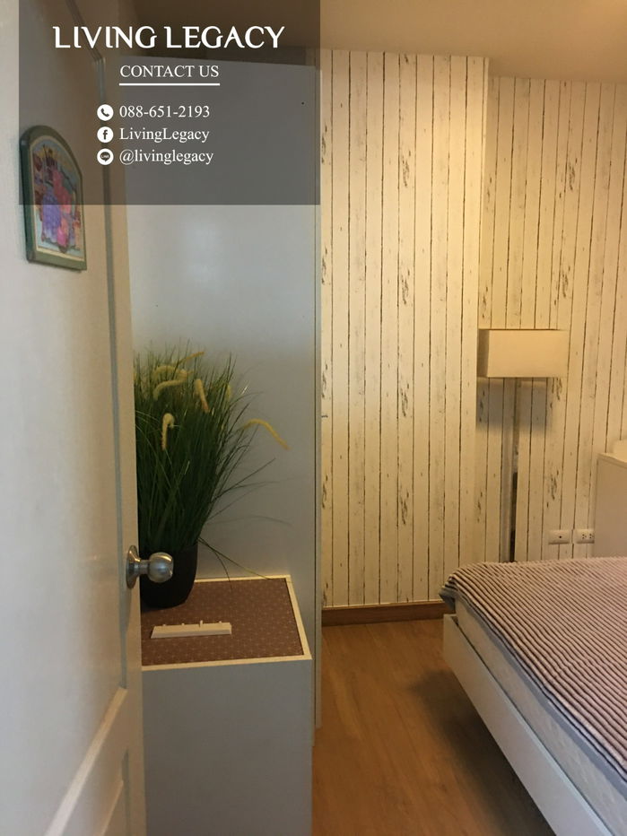 picture SJ2KUZ Condo For Rent Bliz Condominium Rama 9 - Hua Mak 45 Sq.M. Floor 2 Building A line id : @livinglegacy - 10/11