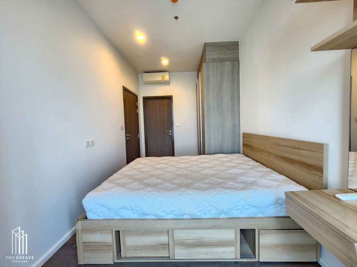 รูป For rent Whizdom Essence ใกล้BTS ปุณณวิถี ชั้นสูง วิวโล่ง พร้อมเฟอร์นิเจอร์และเครื่องใช้ไฟฟ้า @35,000 Baht - รูปที่ 9/14
