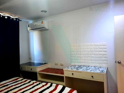 Condos for rent Soi On Nut (Sukhumvit 77) : 📌 For Rent Condo ST. CHARM Building 2, Floor 5,1 bed room, Room size 36.00 sqm
