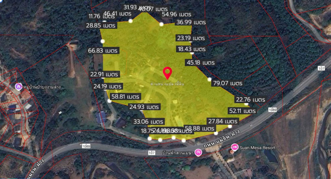 picture Large Plot of Land with Resort Business in the Heart of Nature, Mae Chan District, Chiang Rai Land Area: 22 Rai, 1 Ngan, 52.5 Square Wah - 15/15