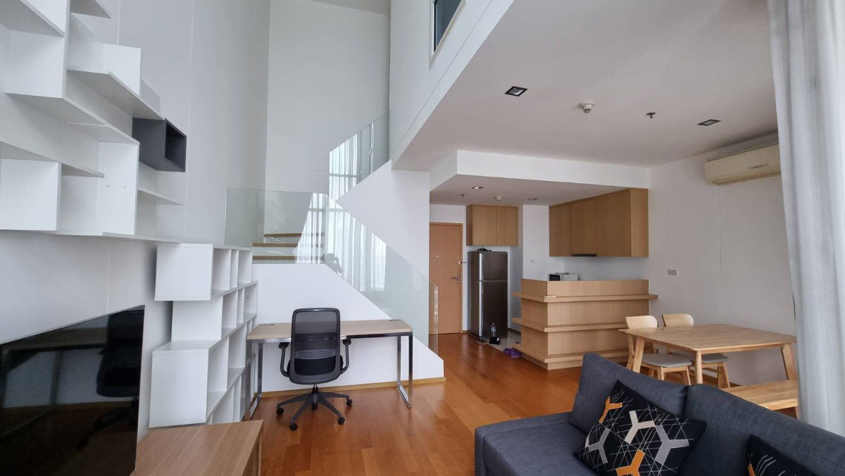 รูป ให้เช่า คอนโด Villa Ratchathewi | ห้อง Duplex 1 ห้องนอน 2 ห้องน้ำ 70 ตร.ม. ใกล้ BTS ราชเทวี - รูปที่ 2/8