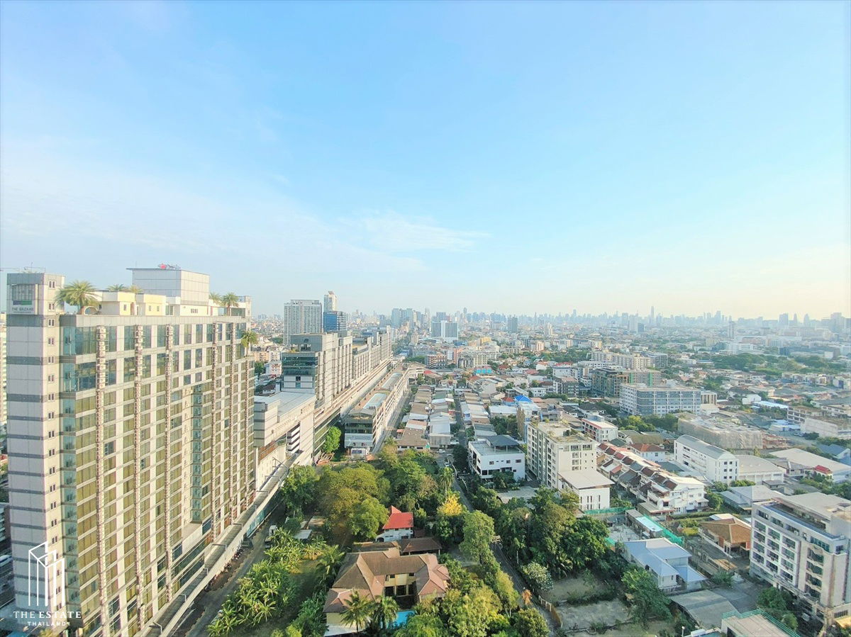 รูป For rent Whizdom Avenue Ratchada-Ladprao ติด MRT ลาดพร้าว ชั้นสูง วิวเมืองย่ามค่ำคืนสวยมากเป็นพิเศษ @15,500 Baht  - รูปที่ 2/7