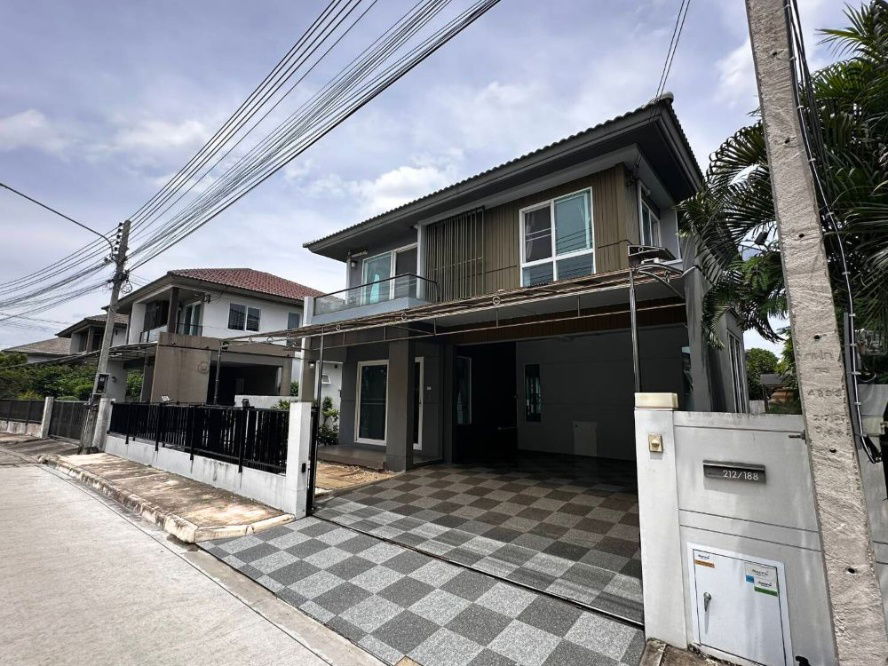 รูป ขายบ้านเดี่ยว 2 ชั้น โครงการชัยพฤกษ์ พุทธมณฑล สาย 5 หันหน้าทิศเหนือ พร้อมเข้าอยู่ได้ทันที ติดถนนพุทธมณฑลสาย 5 - รูปที่ 2/14