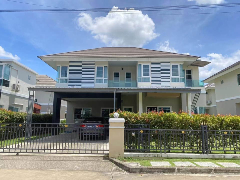 picture House for rent in Kanchanok 2 project, large, brand new house with complete appliances, near Mill Hill International School.- RW006806 - 2/12