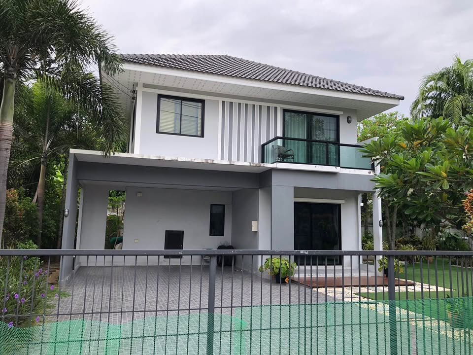 picture UK06-064 For rent🏡2 detached houses, same fence, Manirin Privacy Village, for rent🏡2 houses, 80,000 baht - 2/17