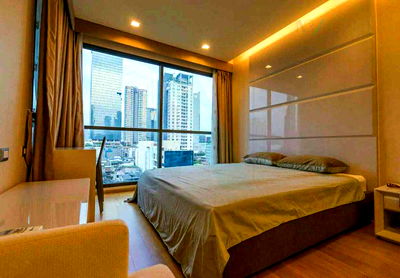 Condos for rent MRT Sam Yan : 🎊 For Rent Condo THE ADDRESS SATHORN Building 1, Floor 8,2 bed room, Room size 65.00 sqm
