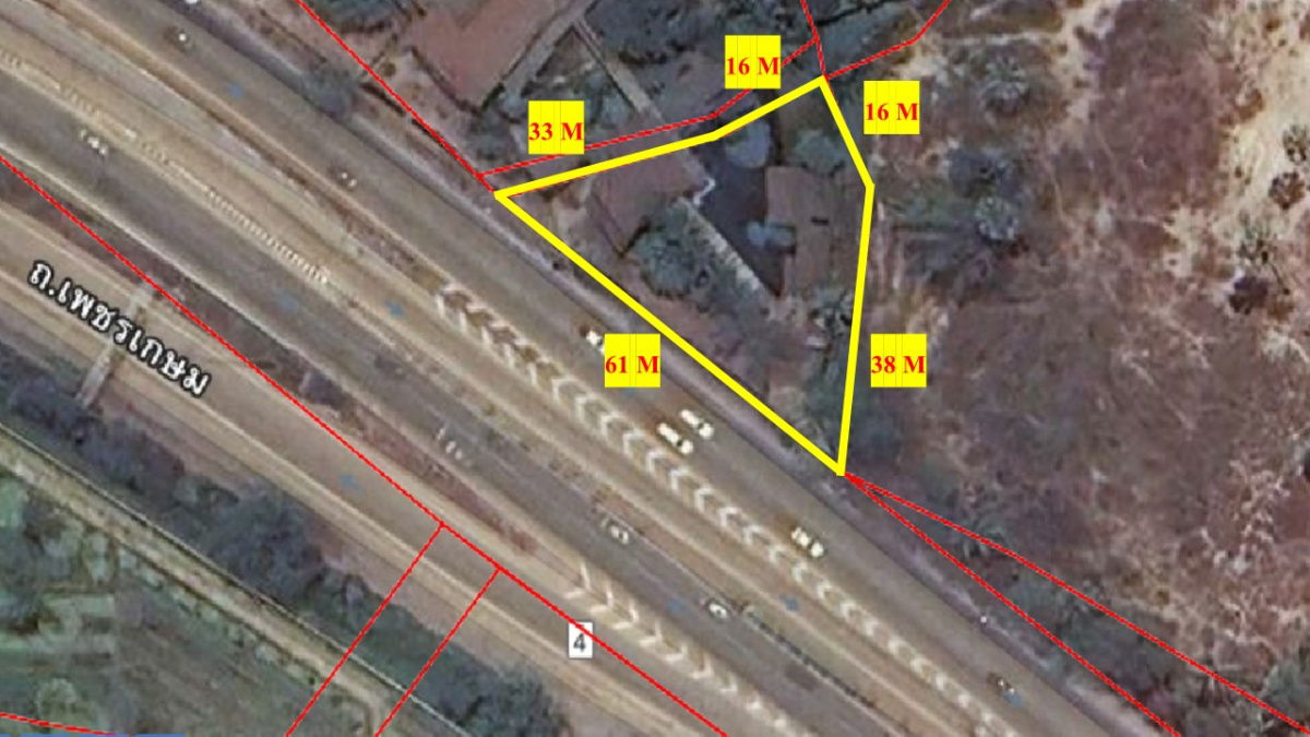 รูป ขายที่ดิน ผังเมืองสีชมพู – วิวภูเขา ทำเลทองทางเข้าหาดชะอำ โซนชะอำ–หัวหิน เพชรบุรี “จุดดักสายตาก่อนถึงทะเล - รูปที่ 4/13