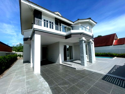 Houses for rent Nong Prue, Chonburi : Private pool villa 3 bedroom for rent 