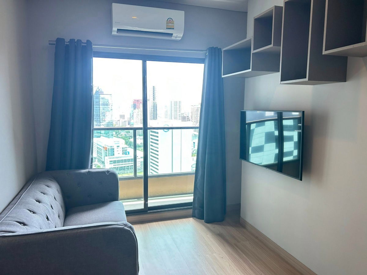 picture WS2310 🏙 LPN Suite Phetchaburi - Makkasan, near MRT Rama 9, only 15,000 baht/month - 4/5