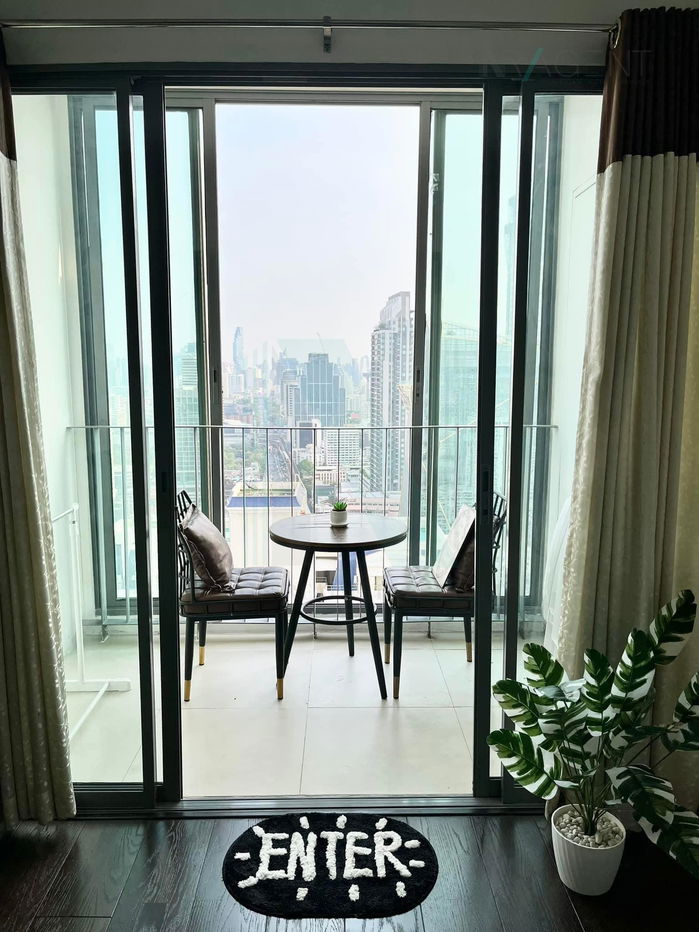 picture 🔺 For Rent Condo IDEO Q PHAYATHAI Building 1, Floor 36,1 bed room, Room size 45.00 sqm - 5/8