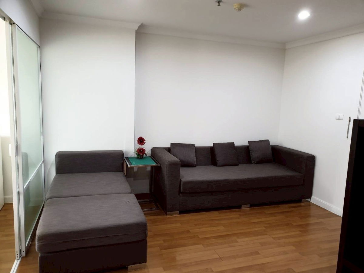 picture For Rent Lumpini Place Rama 9, fully furnished, washing machine included, 1 bedroom, 34 sq m., 15,000 baht - 2/11