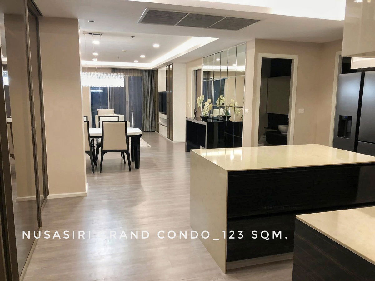 รูป For RENT-newly renovated 2 bedrooms at Nusasiri Grand easy access to BTS Ekkamai opposite Gateway Ekamai, Major Cineplex Sukhumvit  - รูปที่ 2/8