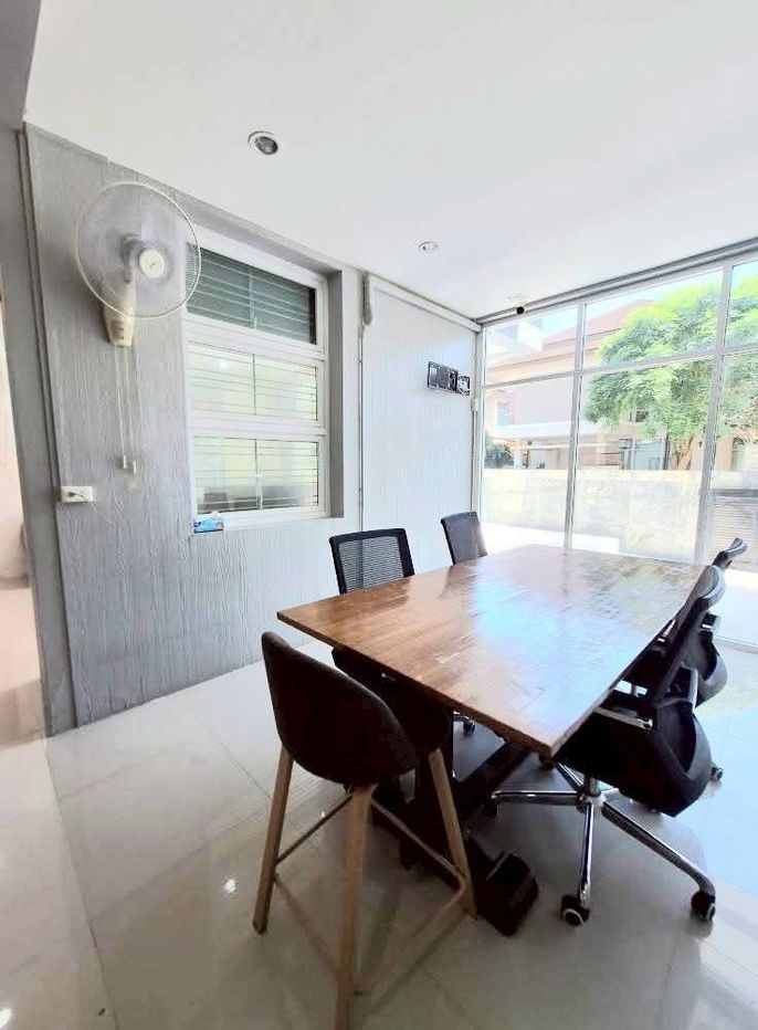 picture For rent: 2-storey detached house in a project, Khuan Lang location, 3 bedrooms, size 60 sq m. ● Rent 35,000 baht/month - 33/53