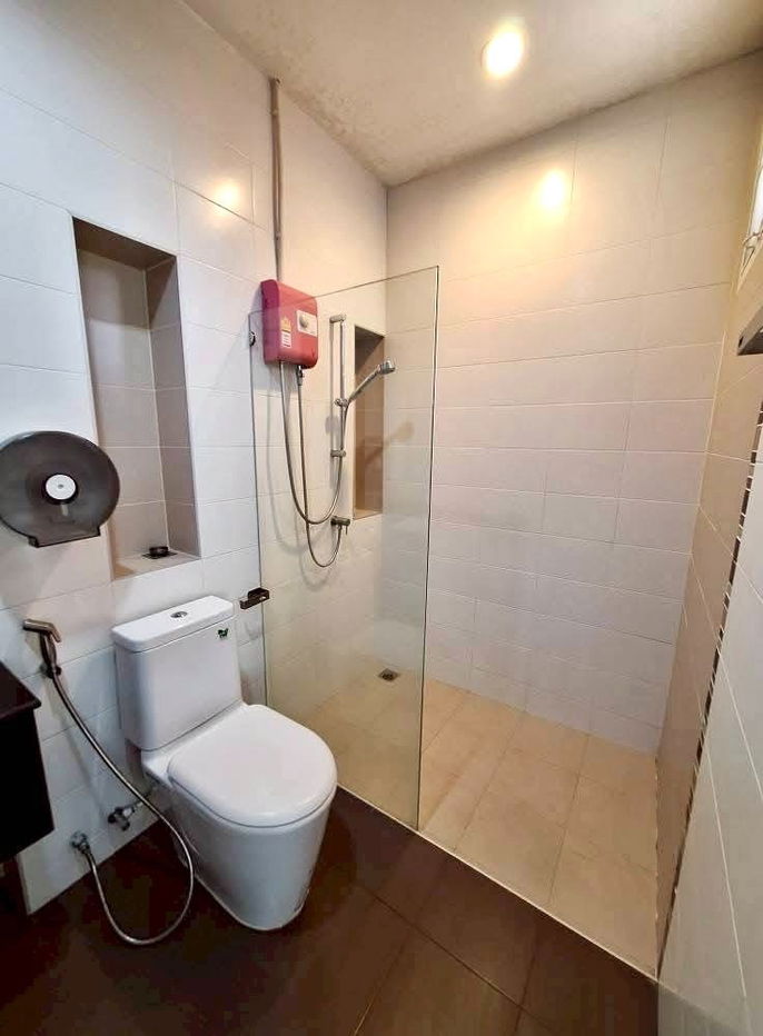 picture For rent: 2-storey detached house in a project, Khuan Lang location, 3 bedrooms, size 60 sq m. ● Rent 35,000 baht/month - 41/53