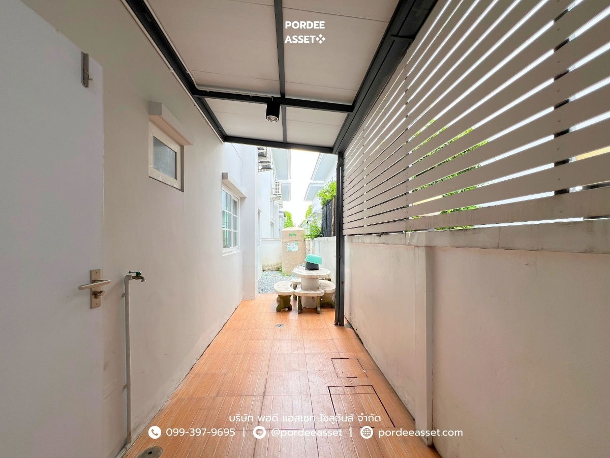 รูป ขาย!!! บ้านแฝดสไตล์บ้านเดี่ยว ชวนชื่น พาร์ค ปิ่นเกล้า-กาญจนา (ขนาด 36 ตร.ว.) ซ.วัดพระเงิน บางกรวย นนทบุรี  : Chuan Chuen Park Pinklao-Kanchana - รูปที่ 16/24