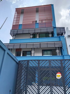 🏢 บ้าน / โฮมออฟฟิศ / สำนักงานให้เช่า 4 ชั้น 480 ตร.ม. ทำเลใจกลางเมือง ใกล้ MRT สุทธิสาร – MRT ห้วยขวาง