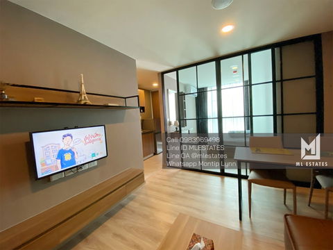 cube loft nuanchan 1 br 5th floor 28 sqm for rent fully furnished