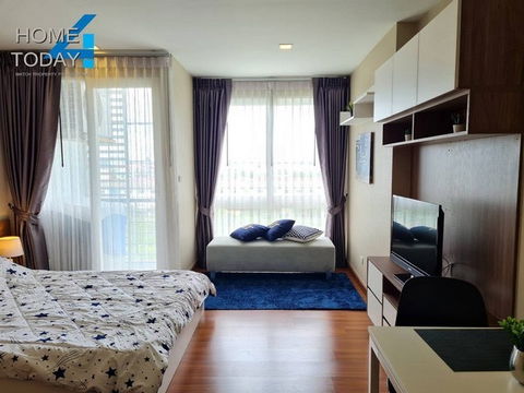 ขายคอนโด แอร์ลิงค์ เรสซิเดนซ์ ร่มเกล้า – สุวรรณภูมิ อาคาร 2 ชั้น 7 ขนาด 28 ตร.ม. วิวสนามบิน ใกล้ Airport Rail Link ลาดกระบัง
